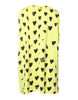 Dolce & Gabbana Yellow Cotton Sleeveless DG Heart T-shirt