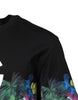 Dolce & Gabbana Black DG Floral Print Crew Neck T-shirt