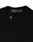 Dolce & Gabbana Black Long Sleeves Bodycon Sheath Dress