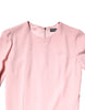 Dolce & Gabbana Pink Viscose 3/4 Sleeves Sheath Midi Dress