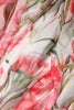 Dolce & Gabbana White Floral Silk Halter A-line Maxi Dress