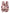 Laneus Pink Floral Silk Long Sleeves V-neck Wrap Mini Dress