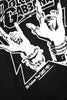 Dolce & Gabbana Black Cotton Printed Short Sleeves T-shirt
