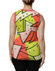 Dolce & Gabbana Multicolor Printed Crystal Embellishment Top