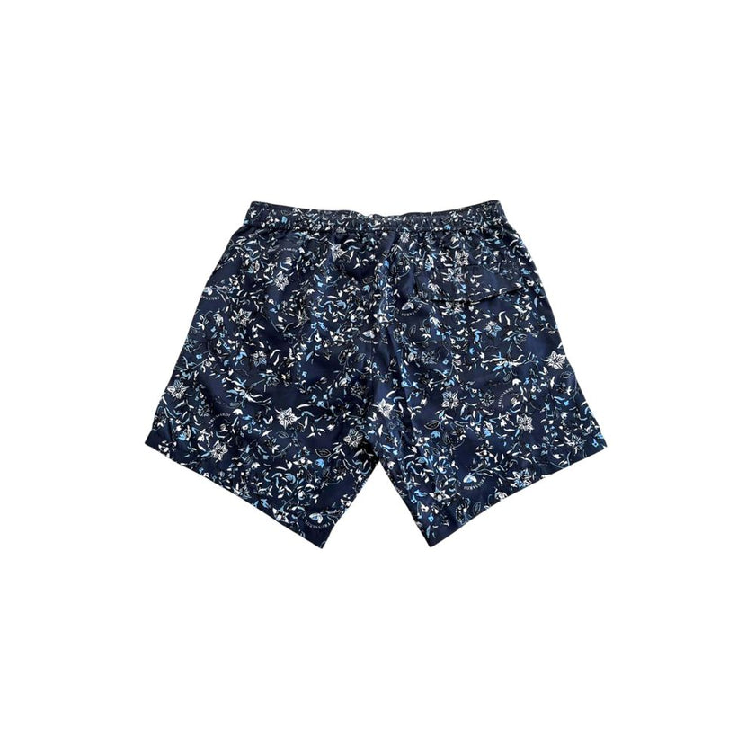 Trussardi Beachwear Blue Polyester Men's Swim Shorts