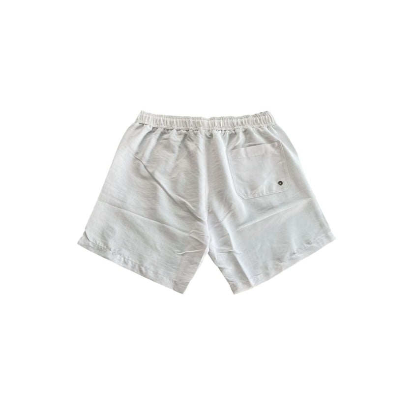 Trussardi Beachwear White Polyester Men's Swim Short