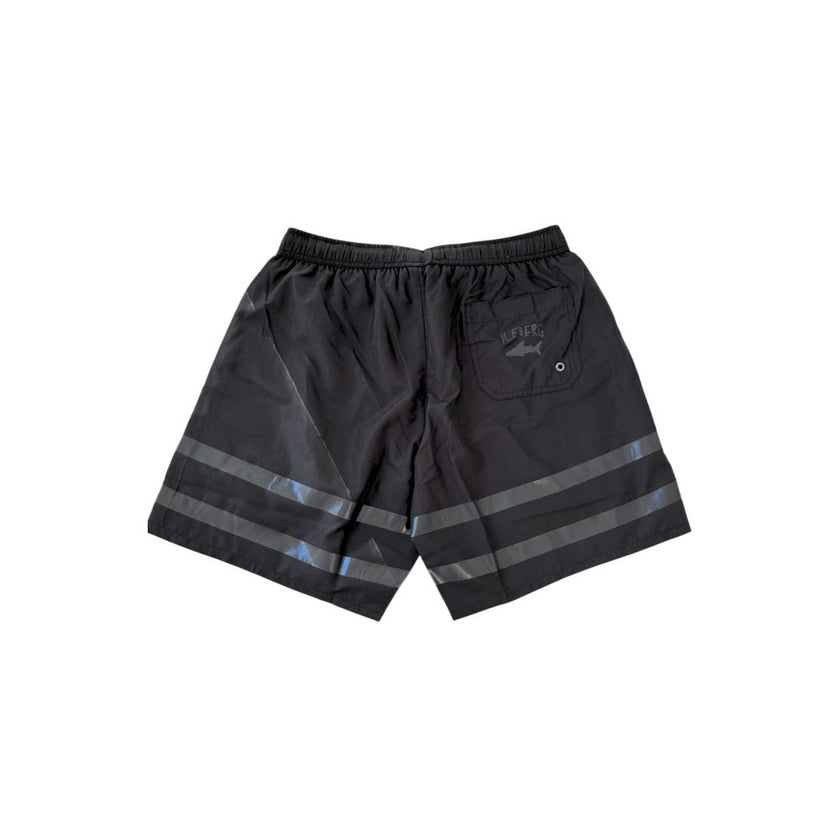 Iceberg Black Polyester Men Swim Short
