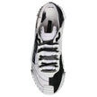 Dolce & Gabbana White Black Low Top NS1 Sneakers Shoes