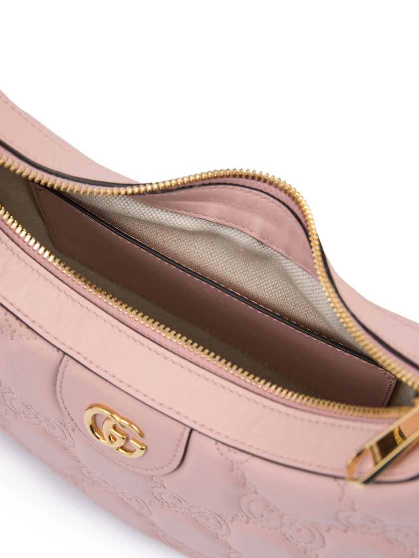 Gucci Light Pink Leather Shoulder Bag