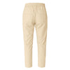 Alpha Studio Beige Cotton Jeans & Pant