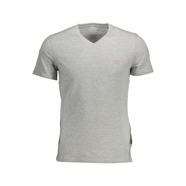 Guess Jeans Brown Cotton Men TShirt