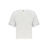 K-WAY White Cotton Women Top