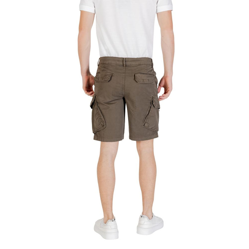 Lyle & Scott Green Cotton Short