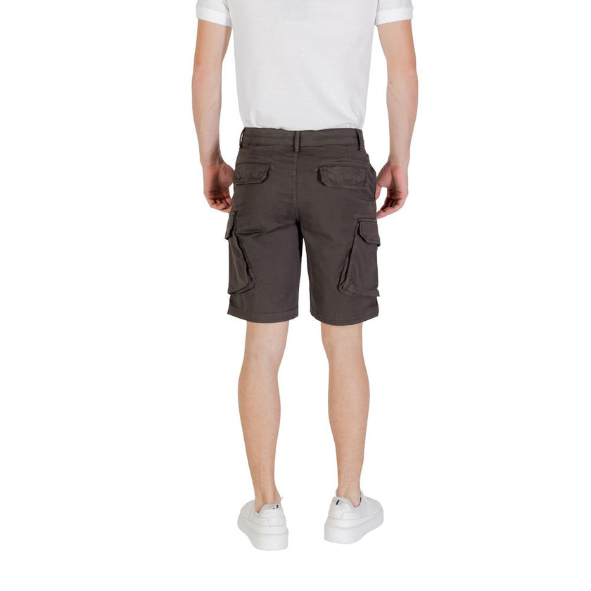 Lyle & Scott Gray Cotton Short