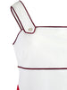 Gucci White polyester and Cotton short dress