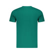 Cavalli Class Green Cotton Men T-Shirt