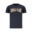 Cavalli Class Blue Cotton Men T-Shirt