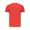 Cavalli Class Red Cotton Men T-Shirt
