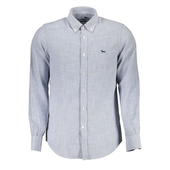 Harmont & Blaine Blue Cotton Men Shirt