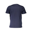 North Sails Blue Cotton Men T-Shirt