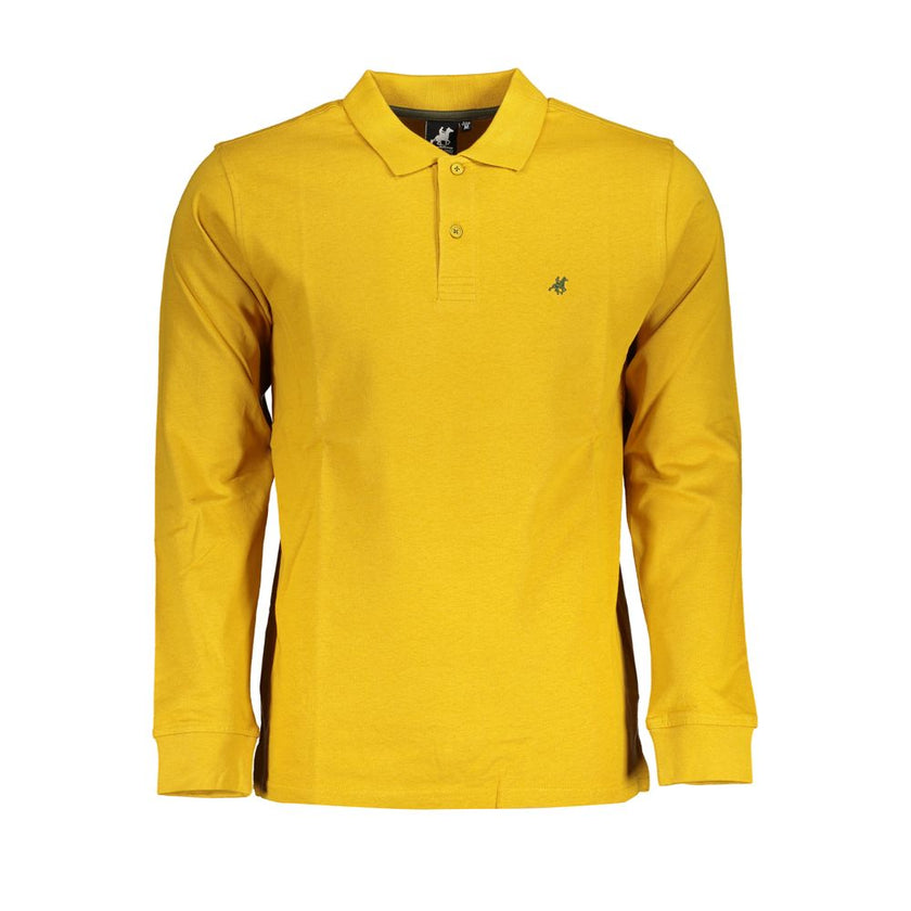U.S. Grand Polo Yellow Cotton Men Polo Shirt