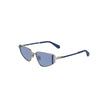 Calvin Klein Gray Metal Women Sunglass