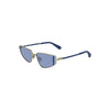 Calvin Klein Gray Metal Women Sunglass
