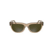 Calvin Klein Brown Haircalf Women Sunglasses
