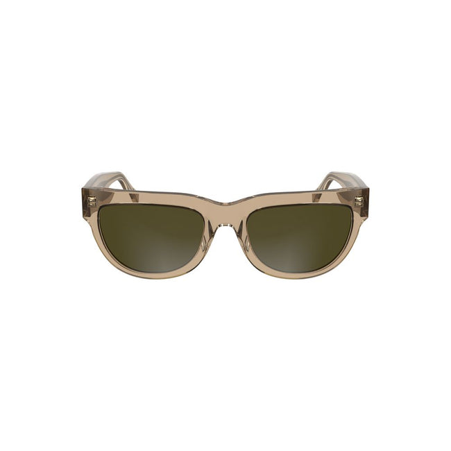Calvin Klein Brown Haircalf Women Sunglasses