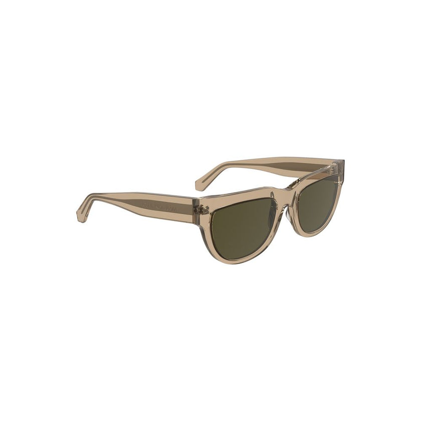 Calvin Klein Brown Haircalf Women Sunglasses