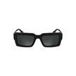 Calvin Klein Black Haircalf Women Sunglass