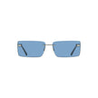 Calvin Klein Blue Metal Women Sunglass