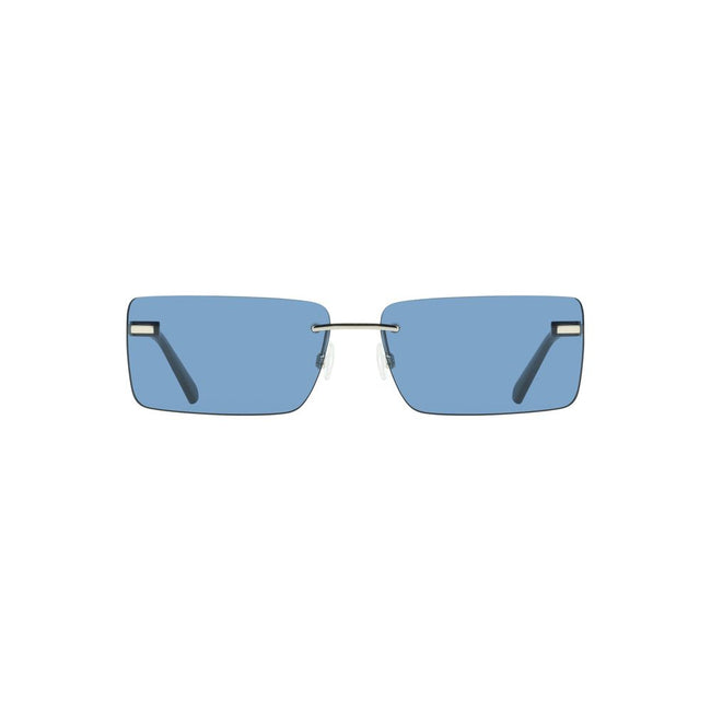 Calvin Klein Blue Metal Women Sunglass