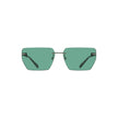Calvin Klein Green Metal Men Sunglass