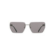 Calvin Klein Gray Metal Men Sunglass