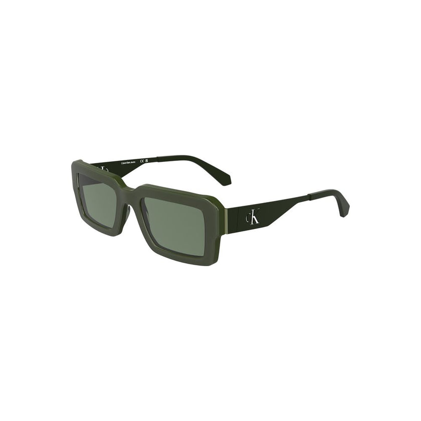 Calvin Klein Green Haircalf Women Sunglass