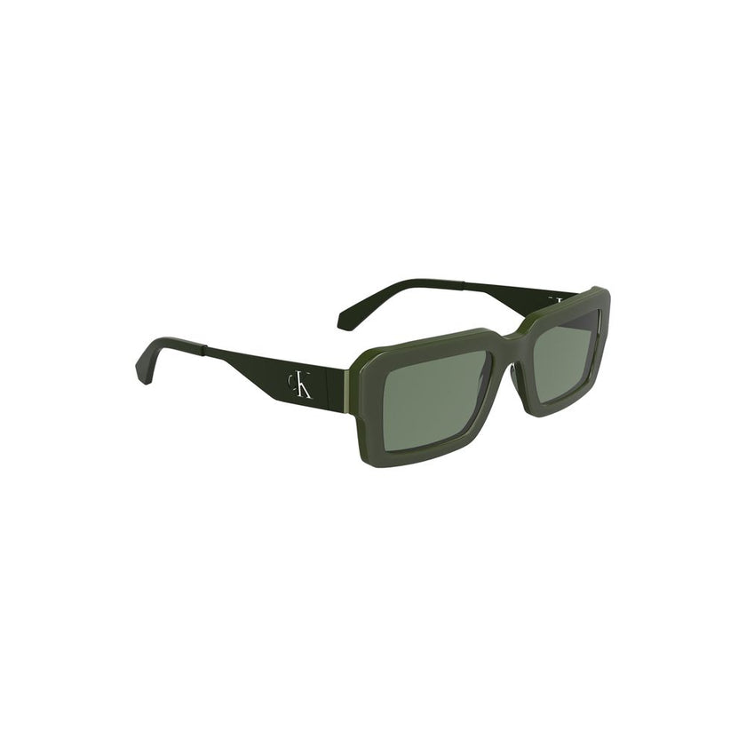 Calvin Klein Green Haircalf Women Sunglass