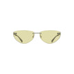 Calvin Klein Green Metal Women Sunglass