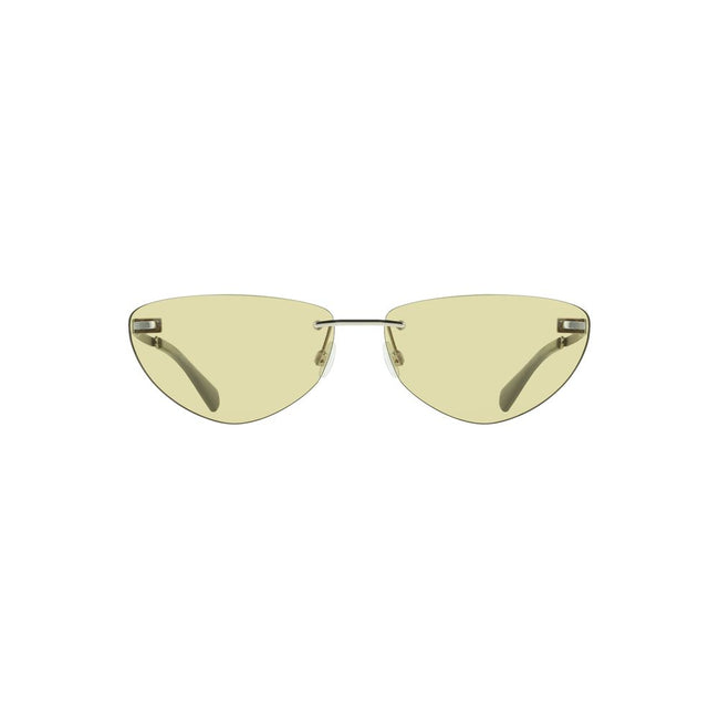 Calvin Klein Green Metal Women Sunglass
