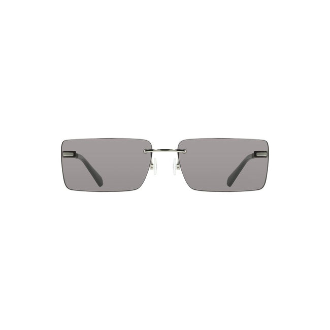 Calvin Klein Black Metal Women Sunglass