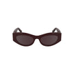 Calvin Klein Red Haircalf Women Sunglass