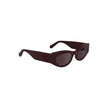 Calvin Klein Red Haircalf Women Sunglass
