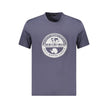 Napapijri Blue Cotton Men T-Shirt