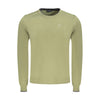 North Sails Green Cotton Men Sweater