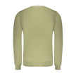 North Sails Green Cotton Men Sweater
