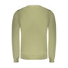 North Sails Green Cotton Men Sweater