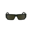 Calvin Klein Green Haircalf Men Sunglasses