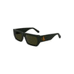 Calvin Klein Green Haircalf Men Sunglasses