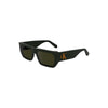 Calvin Klein Green Haircalf Men Sunglasses