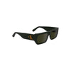 Calvin Klein Green Haircalf Men Sunglasses